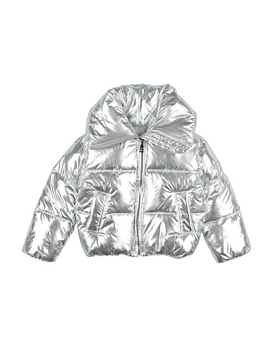 MONNALISA Shell  jacket Silver 100% Polyester