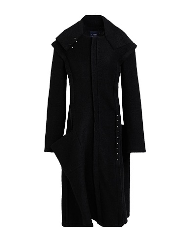 LIMI FEU Manteau long Noir 73% Laine, 27% Polyester