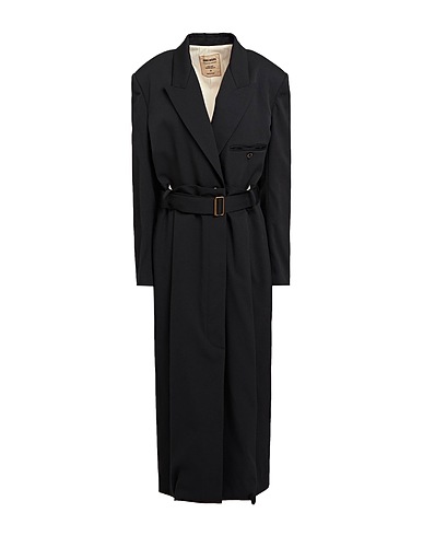 UMA WANG Coat 84% Polyester, 15% Virgin Wool, 1% Elastane