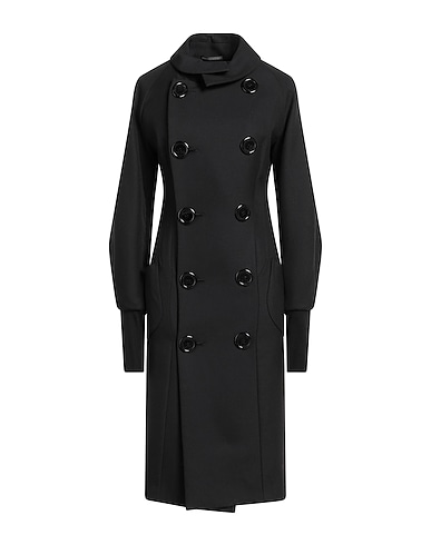 YOHJI YAMAMOTO Coat 100% Wool, Silk