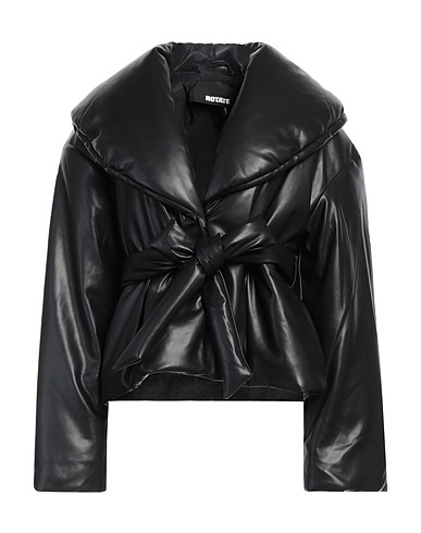 ROTATE BIRGER CHRISTENSEN Jacket Black 100% Polyester