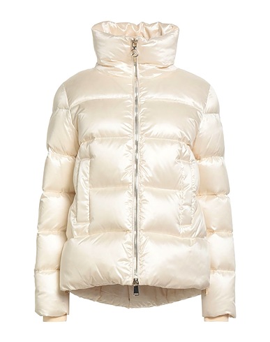 PEOPLE OF SHIBUYA Shell jacket Cream 53% Polyester, 47% Polyamide