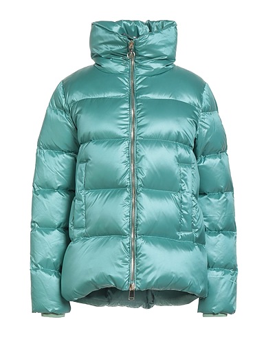 PEOPLE OF SHIBUYA Shell jacket Emerald green 53% Polyester, 47% Polyamide