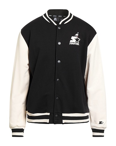 STARTER Jacket Black 70% Cotton, 30% Polyester