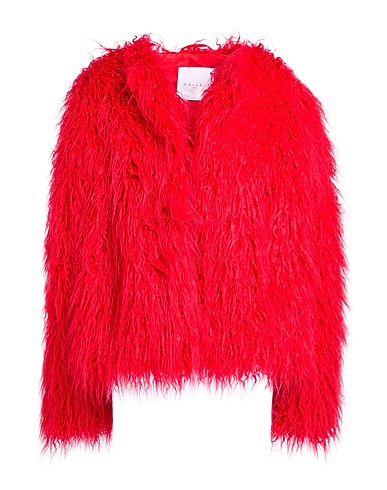 GAëLLE Paris Teddy Coat Red 100% Polyester