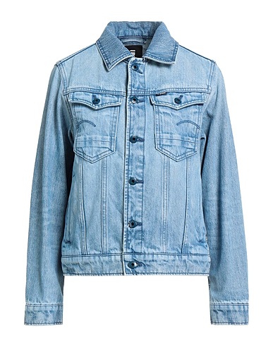 G-STAR RAW Giubbotto jeans Blu 75% Cotone, 25% Cotone riciclato