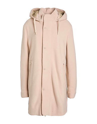 HERNO Coat Beige 78% Virgin Wool, 22% Polyamide, Polyester