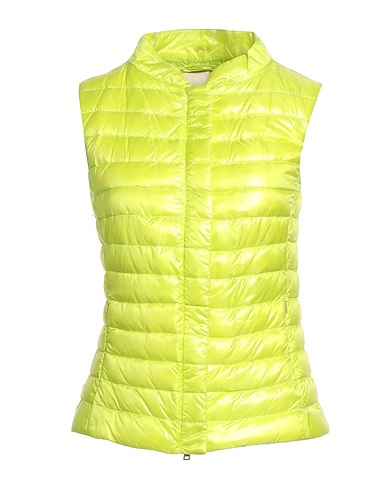 HERNO Vest ICONICO Lime green 100% Polyamide
