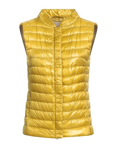 HERNO Vest ICONICO Yellow 100% Polyamide