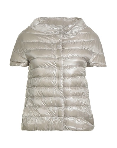HERNO Shell jacket ICONICO Light grey 100% Polyamide, Cotton, Polyester