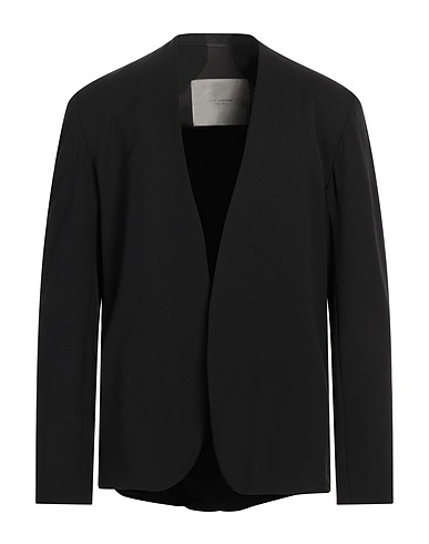 YES LONDON Jacket Black 58% Virgin Wool, 38% Polyester, 4% Elastane