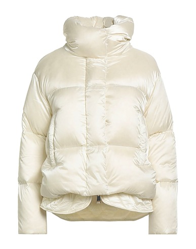 VIOLANTI Shell  jacket Ivory 54% Polyester, 46% Nylon