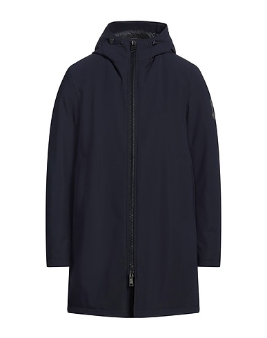 HERNO Coat Midnight blue 71% Polyamide, 29% Elastane
