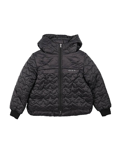 MARNI Shell jacket Black 100% Nylon, Polyester, Elastane