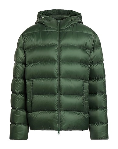 HERNO Shell  jacket GLOBE Green 100% Polyamide