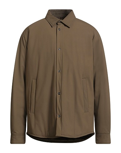 HERNO Jacket VERDE MILITARE 87% Polyamide, 13% Elastane, Polyurethane