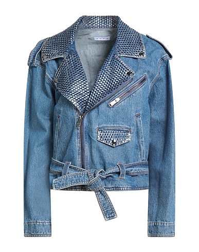 AREA Jeansjacke Blau 100% Baumwolle