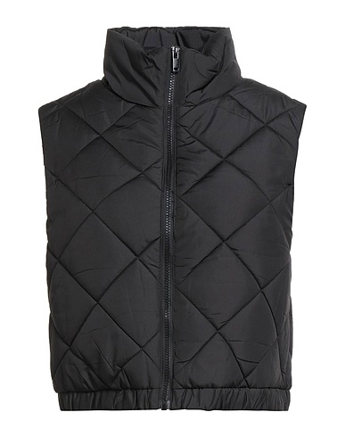 PIECES Gilet Black 100% Polyester