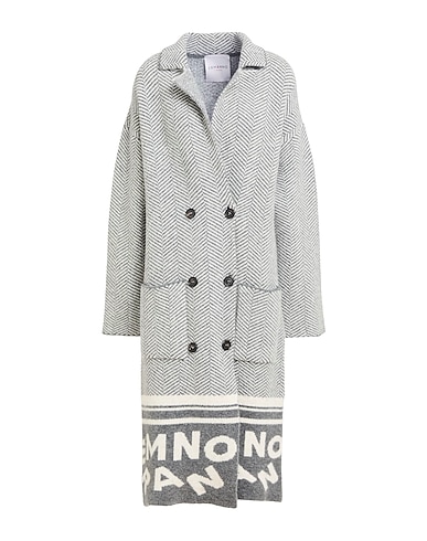 ERMANNO FIRENZE Coat 50% Acrylic, 29% Polyamide, 19% Virgin Wool, 2% Elastane