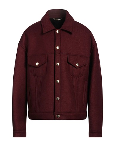 DOLCE&GABBANA Jacket Plum 47% Viscose, 33% Wool, 17% Polyester, 3% Elastane