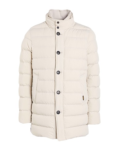 HETREGO' Shell jacket Beige 88% Polyamide, 12% Elastane