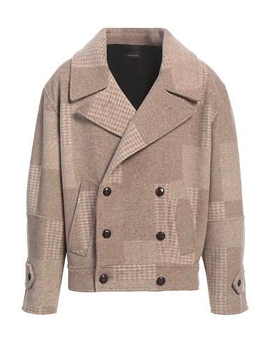 IMPERIAL Coat Taupe 83% Polyester, 12% Wool, 5% Acrylic