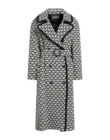 ALBERTA FERRETTI Coat Black 78% Wool, 22% Polyamide