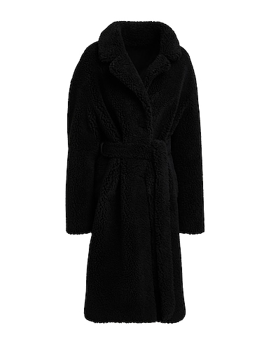 VLAB Kunstpelz Schwarz 70% Polyester, 30% Wolle