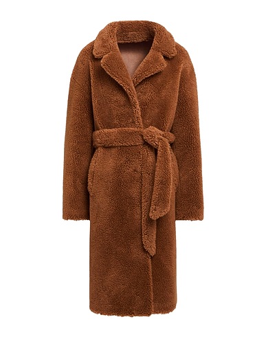 VLAB Teddy Coat Brown 70% Polyester, 30% Wool