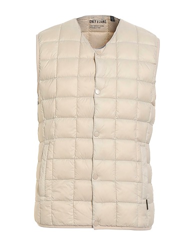 ONLY & SONS Gilet Beige 100% Nylon