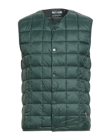 ONLY & SONS Smanicati Verde smeraldo 100% Nylon