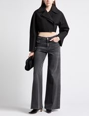 Double breasted pea coat