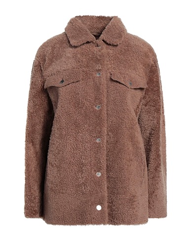 'S MAX MARA Teddy Coat Camel 100% Shearling