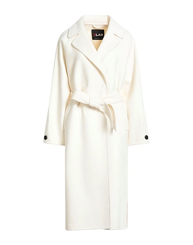 VLAB Coat Ivory 50% Wool, 50% Polyester