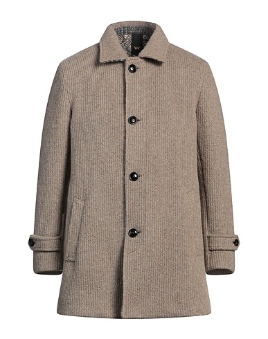 MULISH Cappotto Tortora 68% Poliestere, 32% Lana Vergine