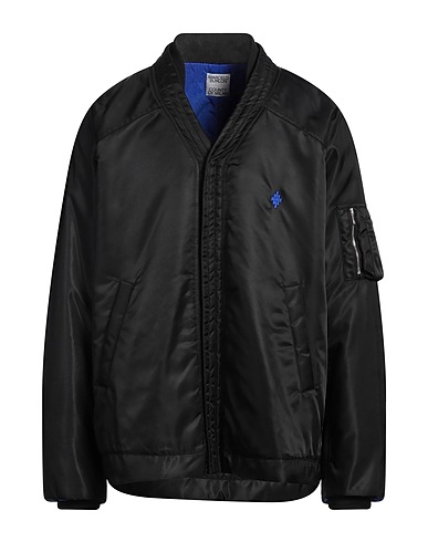 MARCELO BURLON Jacket Black 100% Polyamide