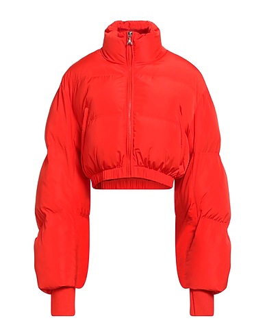 PATRIZIA PEPE Shell jacket Orange 100% Polyester, Viscose