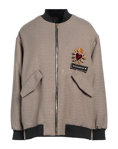 SHIRTAPORTER Bomber Beige 65% Polyester, 32% Viscose, 3% Elastane