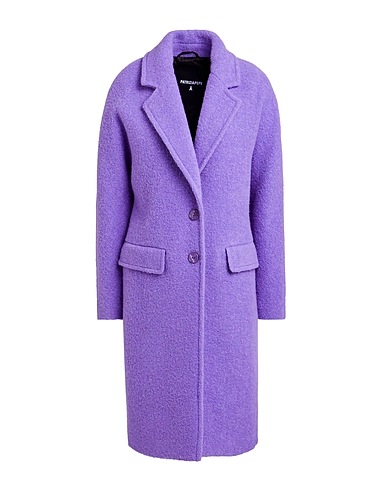 PATRIZIA PEPE Coat Lilac 80% Wool, 20% Polyamide