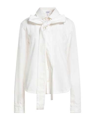 LOEWE Denim shirt White 100% Cotton