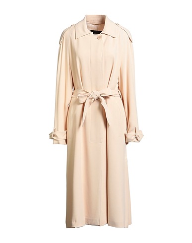 SEVENTY VENEZIA Full-length jacket Beige 100% Viscose