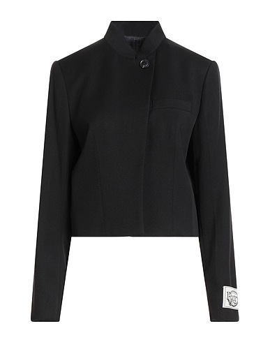 MAISON SCOTCH Jacke Schwarz 76% Polyester, 24% Viskose