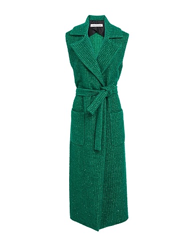 SHIRTAPORTER Coat VERDE SMERALDO 39% Cotton, 27% Polyester, 16% Acrylic, 15% Wool, 3% Other Fibres