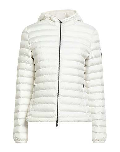 ECOALF Shell jacket Off white 100% Polyester