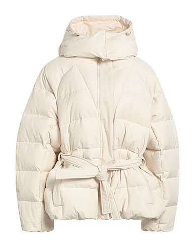 GANNI Shell  jacket Cream 100% Recycled polyester