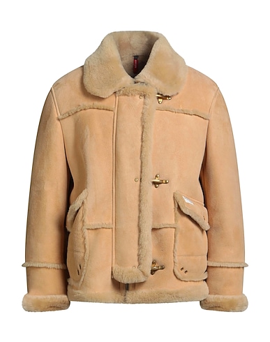 FAY ARCHIVE Kunstpelz Beige 100% Schafleder