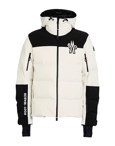 MONCLER GRENOBLE Snow Wear White 87% Polyester, 13% Elastane