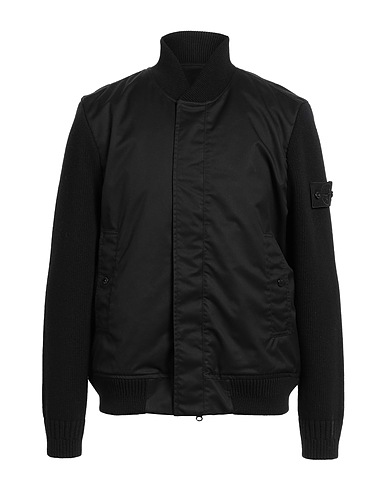 STONE ISLAND Jacket Black 100% Nylon