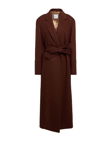 ELEVENTY Coat PLATINUM Chocolate brown 100% Wool