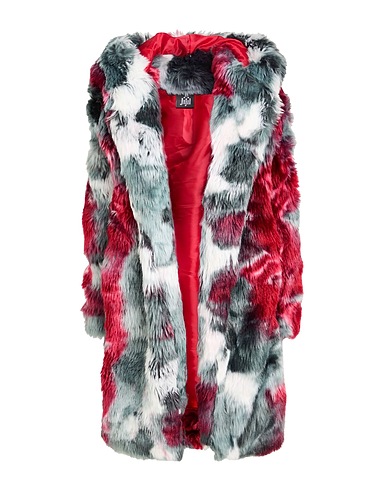 JIJIL Teddy Coat Red 100% Modacrylic, Polyester